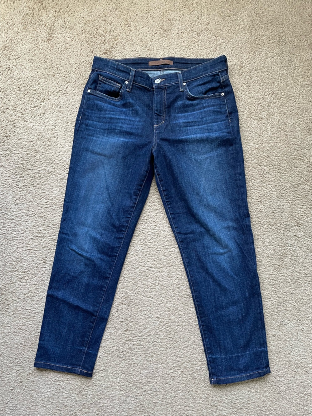 Joe's Jeans Women’s Boyfriend Slim Dark Blue Denim